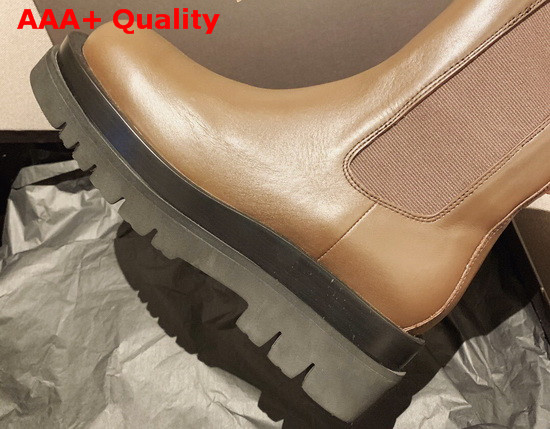 BV Lug Boots Fondant Calfskin Replica