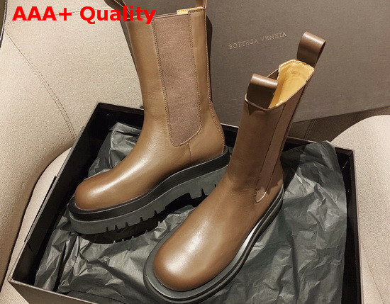 BV Lug Boots Fondant Calfskin Replica