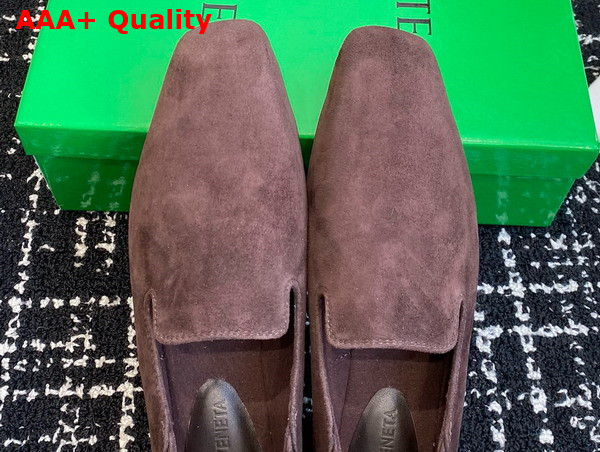 Bottega Veneta Adamo Slipper Fondant Suede Leather Replica