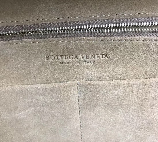 Bottega Veneta Arco 56 Bag in Khaki French Calf with an Orthogonal Maxi Weave