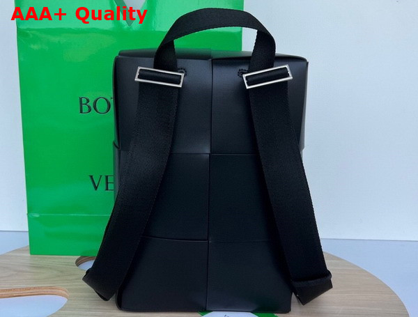 Bottega Veneta Arco Backpack in Black Calfskin Replica