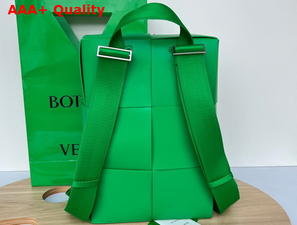 Bottega Veneta Arco Backpack in Parakeet Calfskin Replica