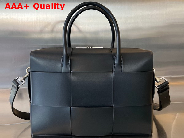 Bottega Veneta Arco Briefcase in Black Calfskin Replica