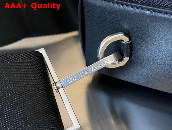 Bottega Veneta Arco Briefcase in Black Intreccio Leather Replica