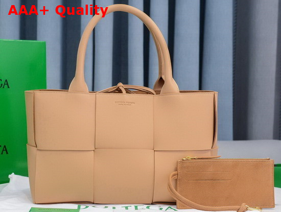 Bottega Veneta Arco Tote Almond Replica