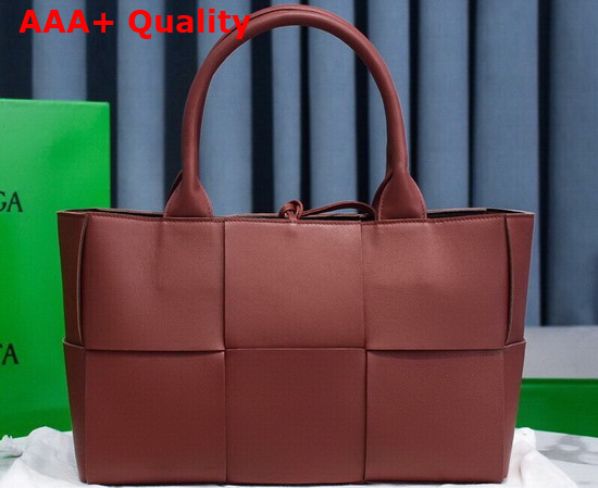 Bottega Veneta Arco Tote Maple Lambskin Replica