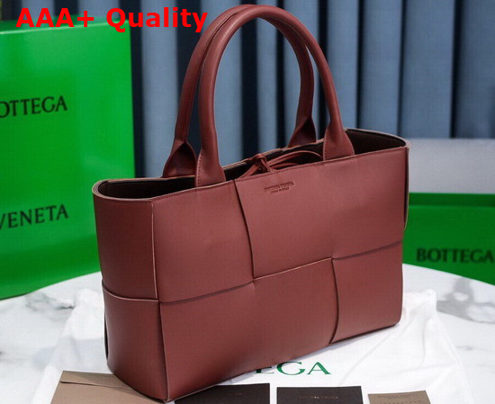 Bottega Veneta Arco Tote Maple Lambskin Replica