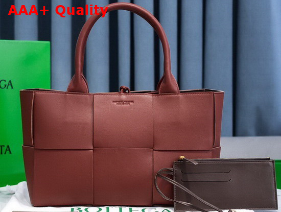 Bottega Veneta Arco Tote Maple Lambskin Replica