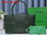 Bottega Veneta Arco Tote Raintree Parakeet Lambskin Replica