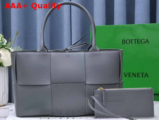 Bottega Veneta Arco Tote Thunder Lambskin Replica