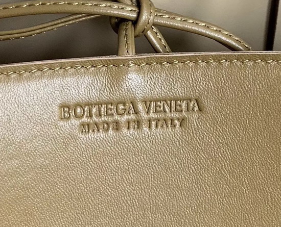 Bottega Veneta Arco Tote in Maxi Intreccio Moutarde