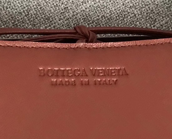 Bottega Veneta Arco Tote in Maxi Intreccio Rust