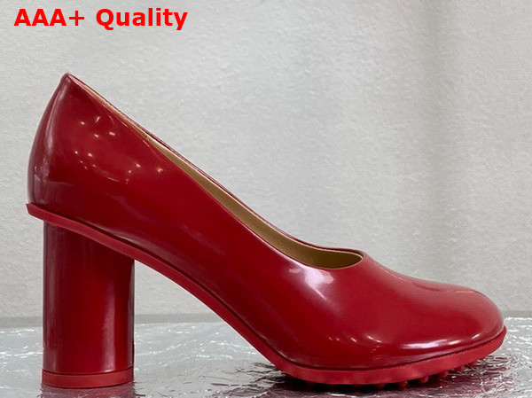 Bottega Veneta Atomic Pump in Red Leather Replica