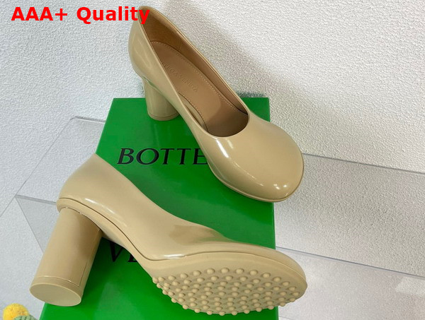 Bottega Veneta Atomic Pump in Rubber Leather Replica