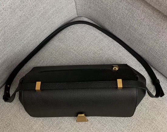 Bottega Veneta BV Angle Bag in Nero Palmellato