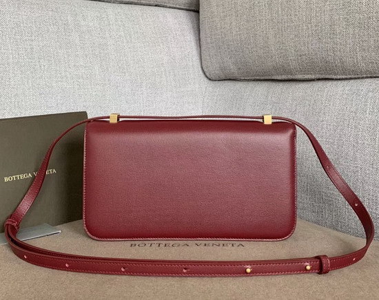 Bottega Veneta BV Classic Bag in Bordeaux Printed Calfskin