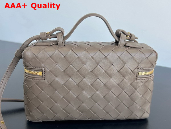 Bottega Veneta Bang Bang Vanity Case in Pinecone Intrecciato Leather Replica