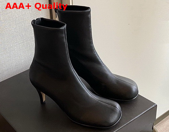 Bottega Veneta Bloc Boots Nero Lambskin Replica