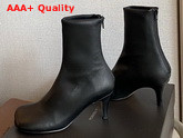 Bottega Veneta Bloc Boots Nero Lambskin Replica