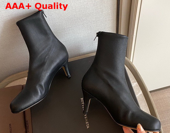 Bottega Veneta Bloc Boots Nero Lambskin Replica