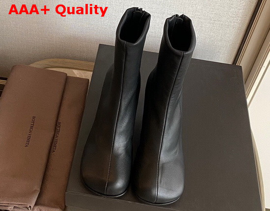 Bottega Veneta Bloc Boots Nero Lambskin Replica