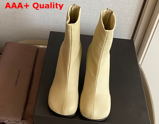 Bottega Veneta Bloc Boots Wax Lambskin Replica