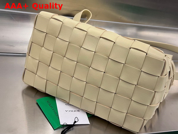 Bottega Veneta Bowling Cassette Porridge Intreccio Leather Replica