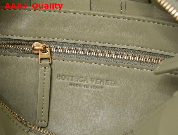 Bottega Veneta Brick Cassette Travertine Lamb Skin Replica