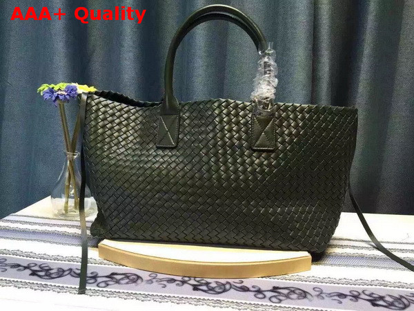 Bottega Veneta Cabat Bag in Black Replica