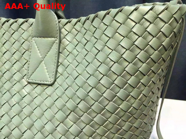 Bottega Veneta Cabat Bag in Light Green Replica