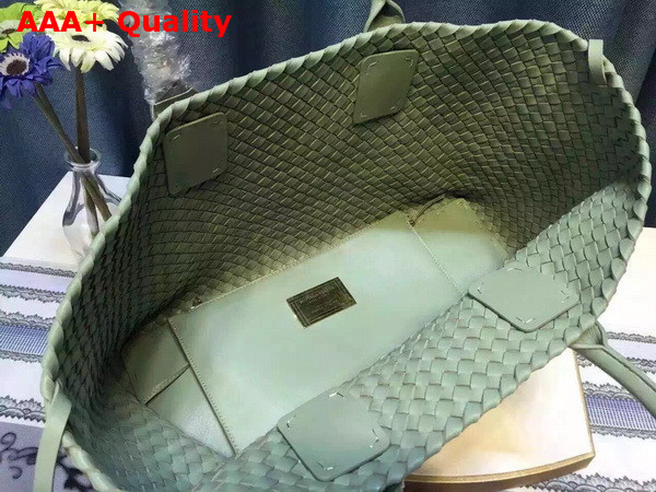 Bottega Veneta Cabat Bag in Light Green Replica