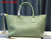 Bottega Veneta Cabat Bag in Light Green Replica