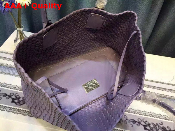 Bottega Veneta Cabat Bag in Light Purple Replica