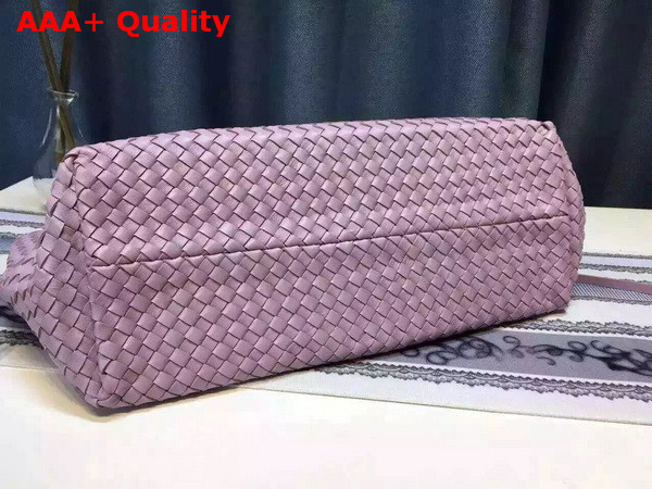 Bottega Veneta Cabat Bag in Pink Intrecciato Nappa Replica