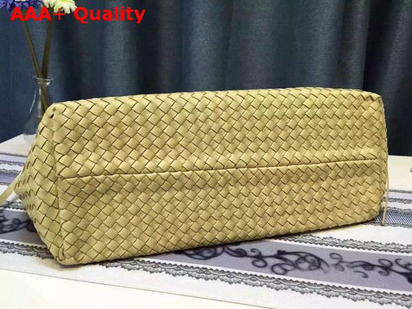 Bottega Veneta Cabat Bag in Yellow Intrecciato Nappa Replica