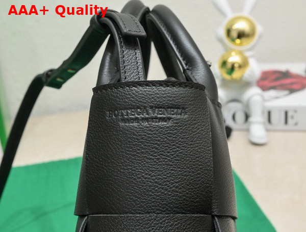 Bottega Veneta Candy Arco Tote Bag in Black Calfskin Replica