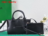 Bottega Veneta Candy Arco Tote Bag in Black Lambskin Replica