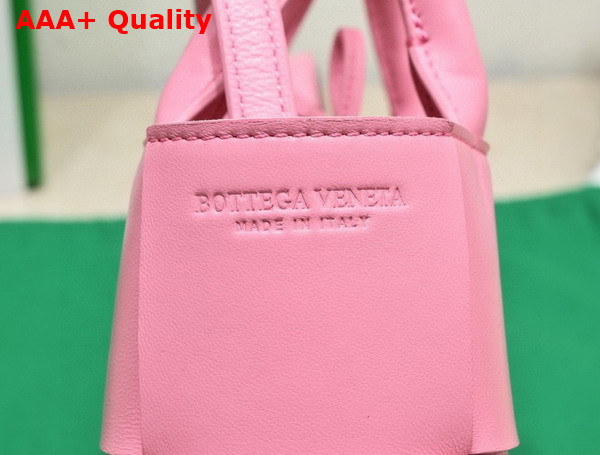 Bottega Veneta Candy Arco Tote Bag in Pink Lambskin Replica