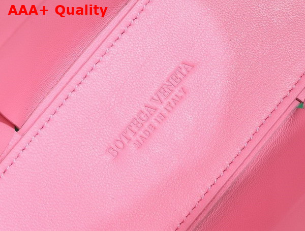 Bottega Veneta Candy Arco Tote Bag in Pink Lambskin Replica