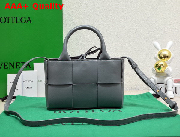 Bottega Veneta Candy Arco Tote Bag in Thunder Lambskin Replica