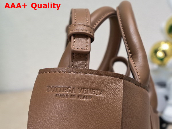 Bottega Veneta Candy Arco Tote Bag in Wood Lambskin Replica