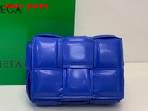 Bottega Veneta Candy Padded Cassette Cobalt Lamb Skin Replica