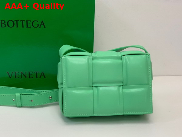 Bottega Veneta Candy Padded Cassette Light Green Lamb Skin Replica