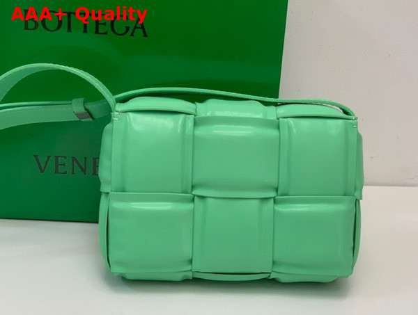 Bottega Veneta Candy Padded Cassette Light Green Lamb Skin Replica