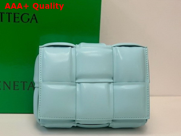 Bottega Veneta Candy Padded Cassette Pale Blue Lamb Skin Replica