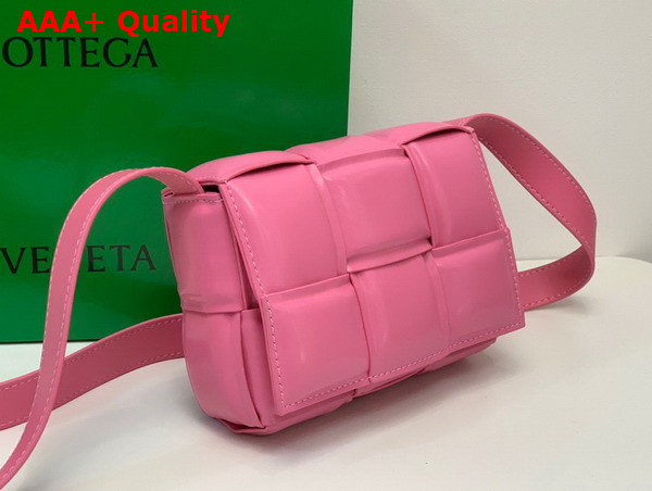 Bottega Veneta Candy Padded Cassette Pink Lamb Skin Replica