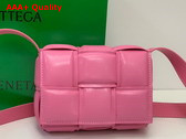 Bottega Veneta Candy Padded Cassette Pink Lamb Skin Replica