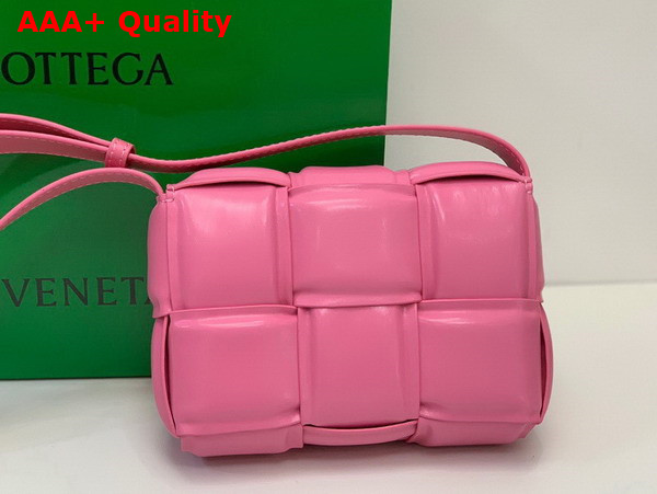 Bottega Veneta Candy Padded Cassette Pink Lamb Skin Replica