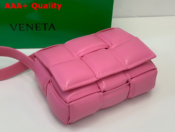 Bottega Veneta Candy Padded Cassette Pink Lamb Skin Replica