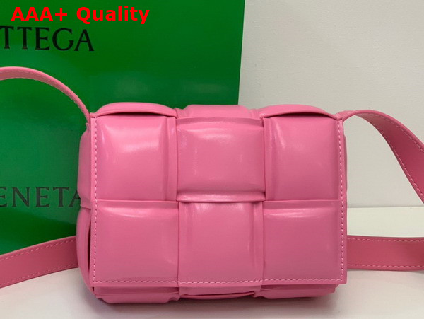 Bottega Veneta Candy Padded Cassette Pink Lamb Skin Replica